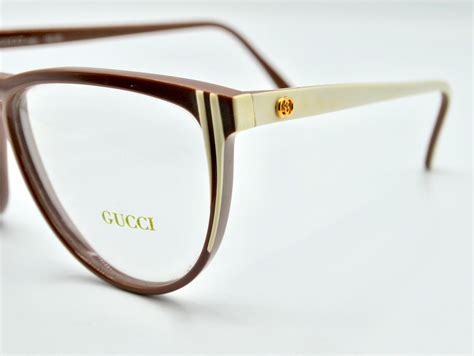 vintage gucci prescription glasses|vintage Gucci eyeglass frames.